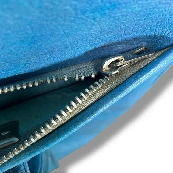 60s Vintage Samsonite Silhouette blue overnight luggage travel bag - Picture 7 of 12